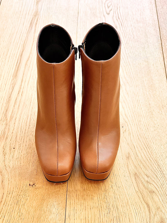 DETROIT LEDER COGNAC