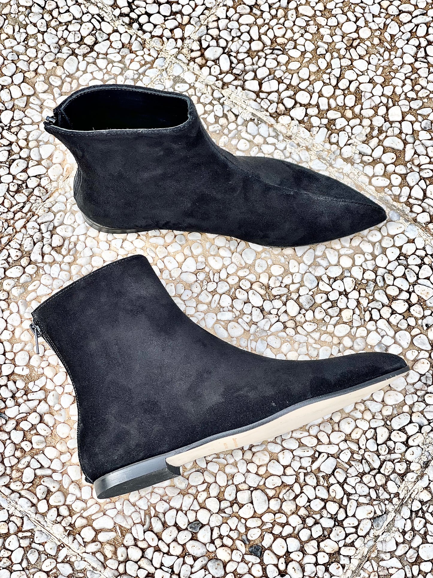 SINDEL SCHWARZES WILDLEDER