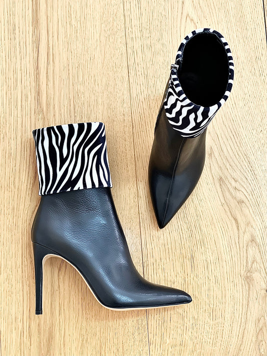 SCHWARZ ZEBRAGESTREIFTES STOCKHOLM