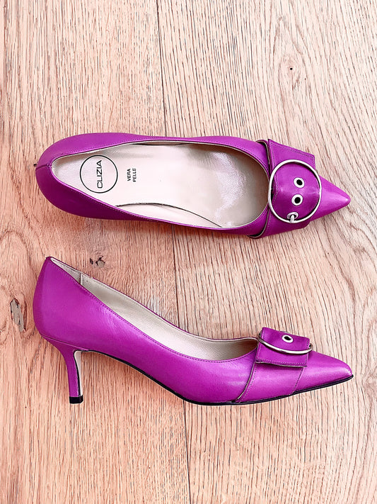 BONNIE FUCHSIA LEDER