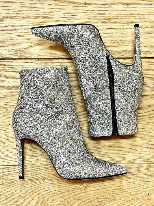 GEBOREN SILBER GLITTER