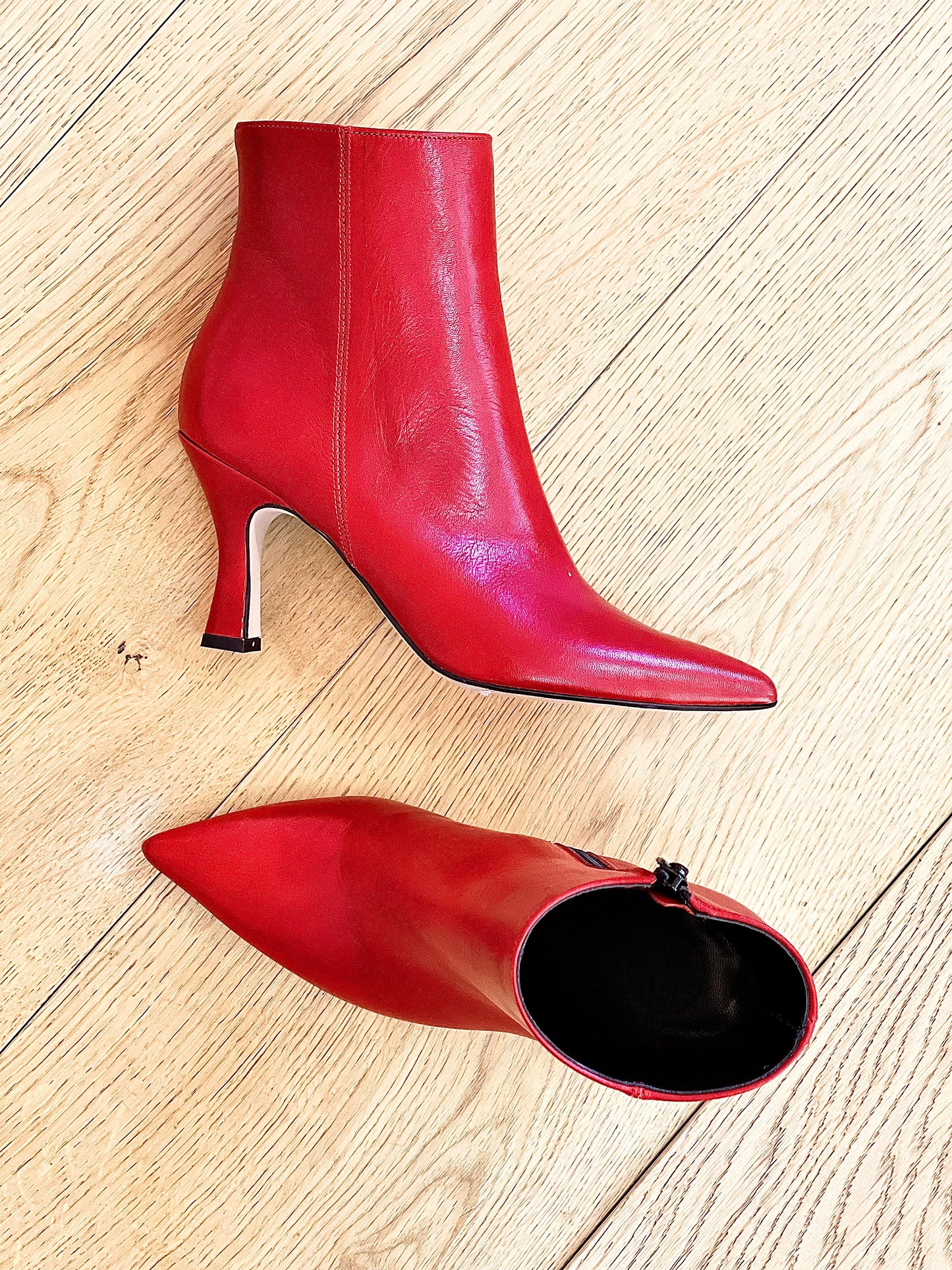 KAORI LEDER ROT