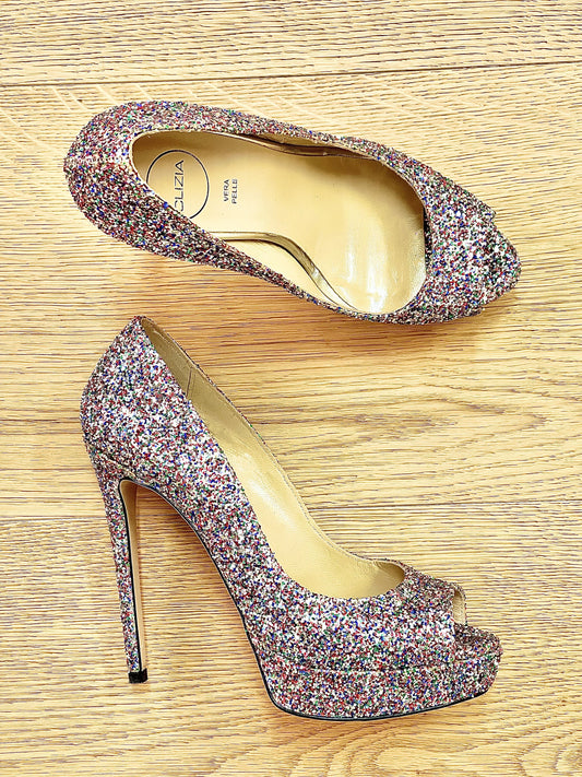 NIKI GLITZER MEHRFARBIG