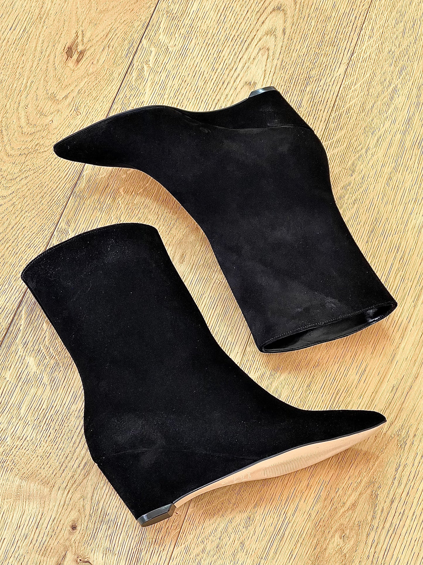 SCHWARZES WILDLEDER SANTIAGO