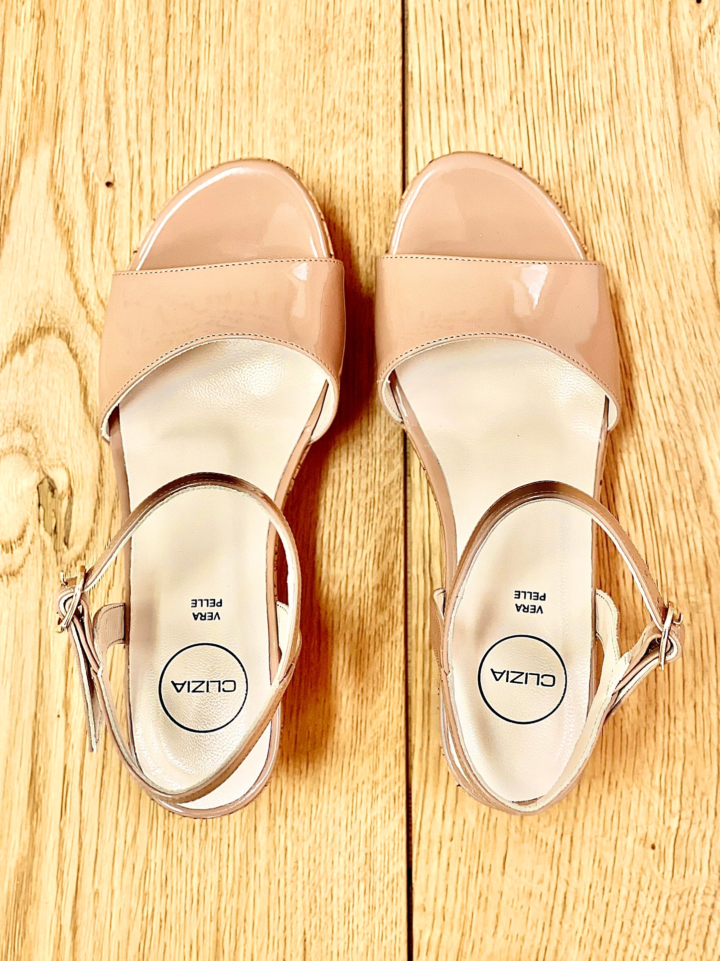 NIKITA NUDE LACKLEDER