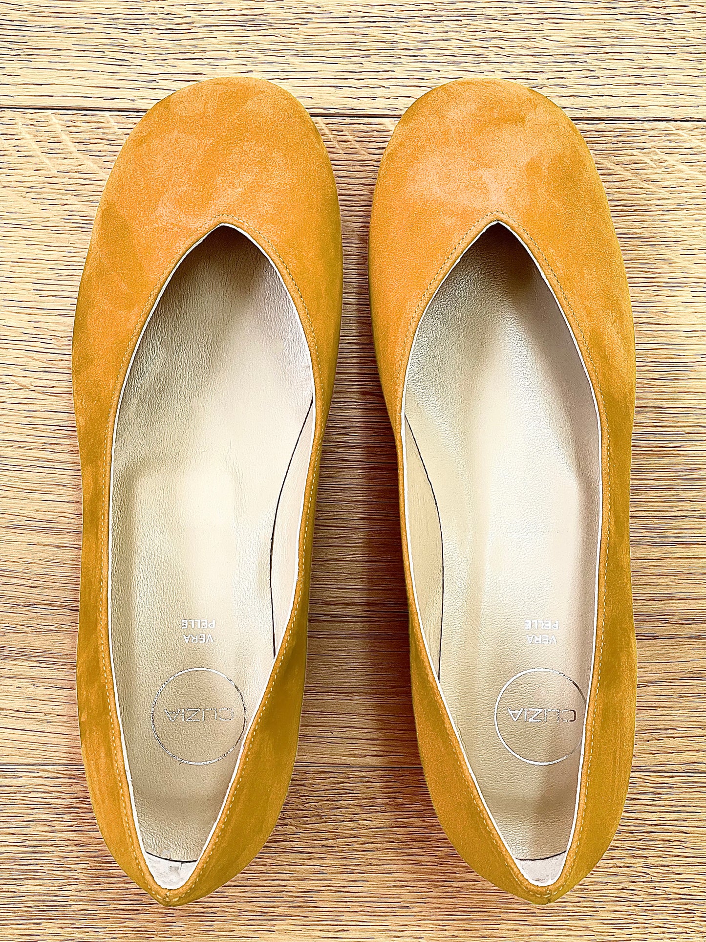 ANJA YELLOW SUEDE