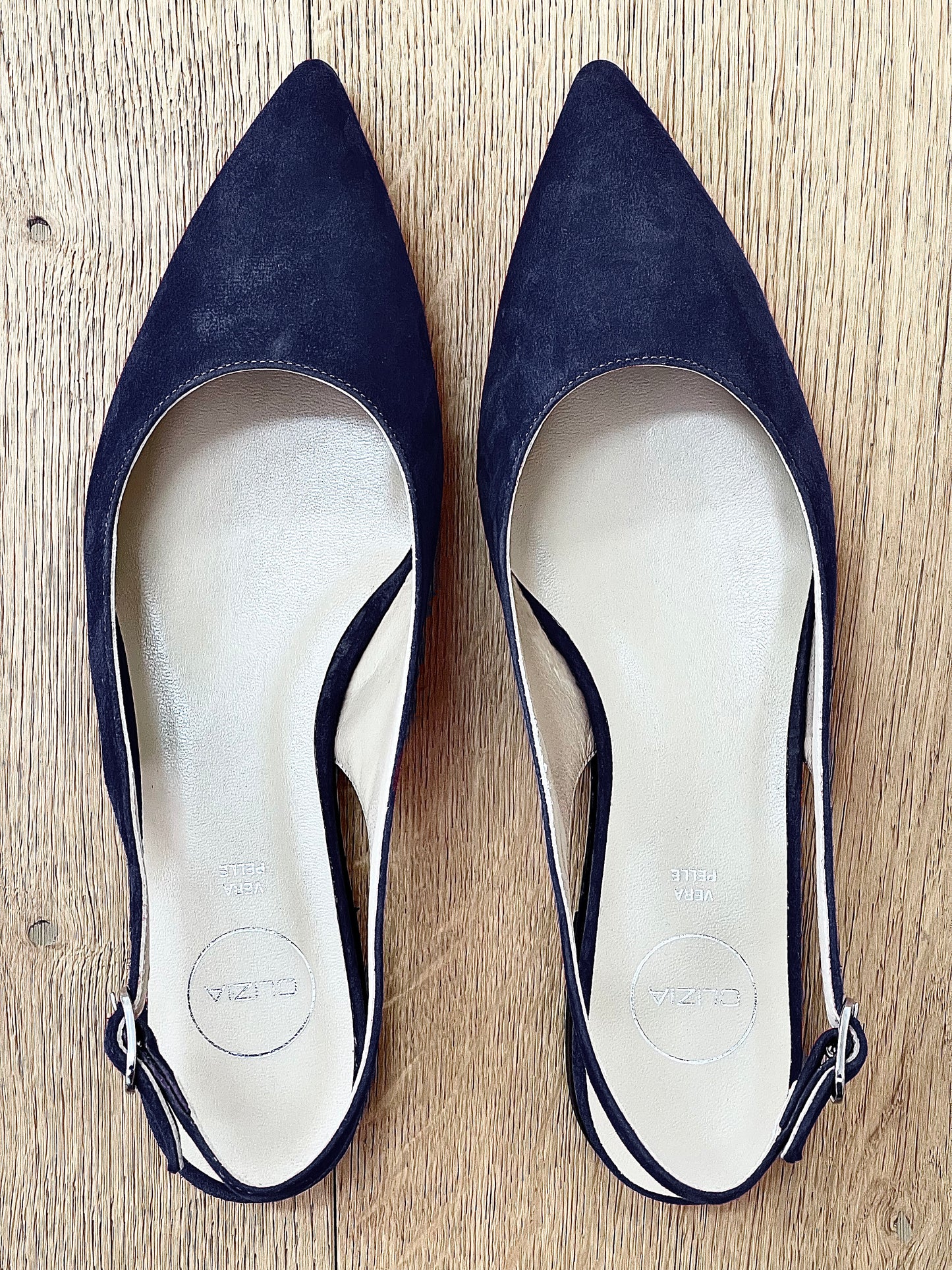 DELIA BLUE SUEDE