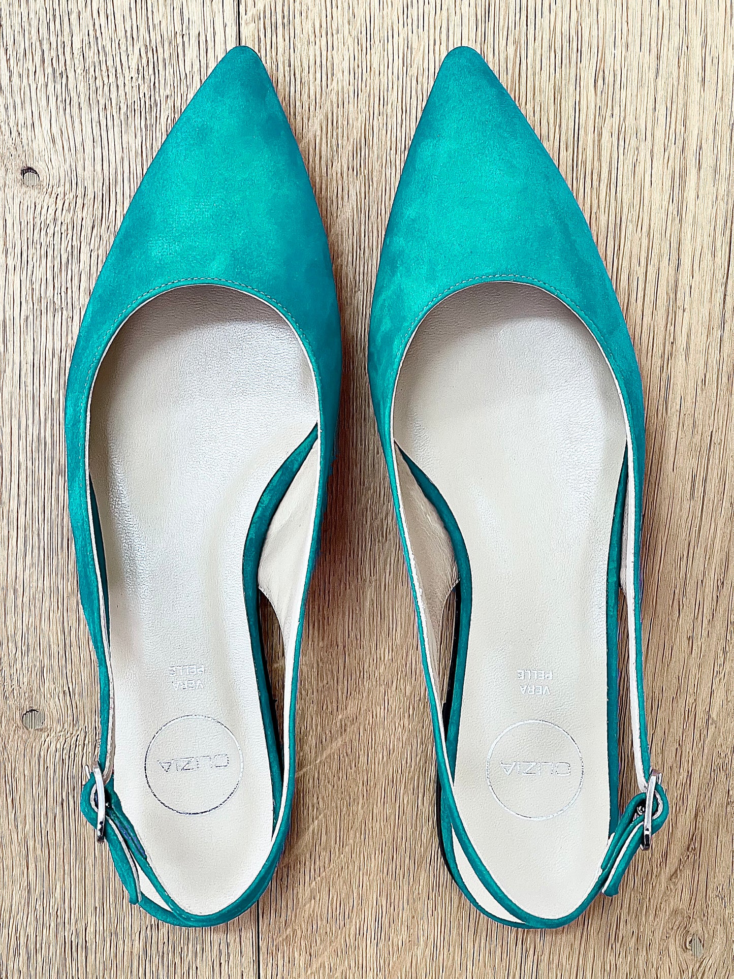 DELIA TURQUOISE SUEDE