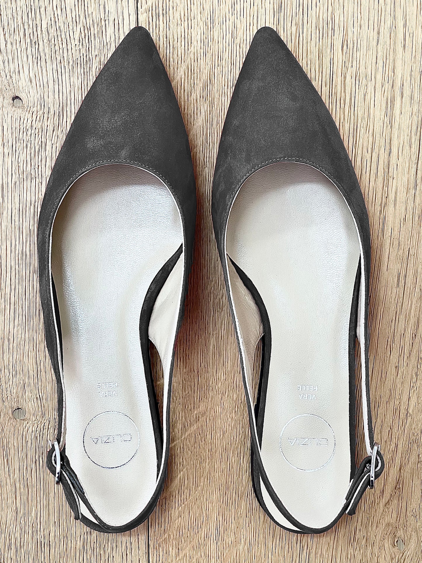 DELIA GRAY SUEDE