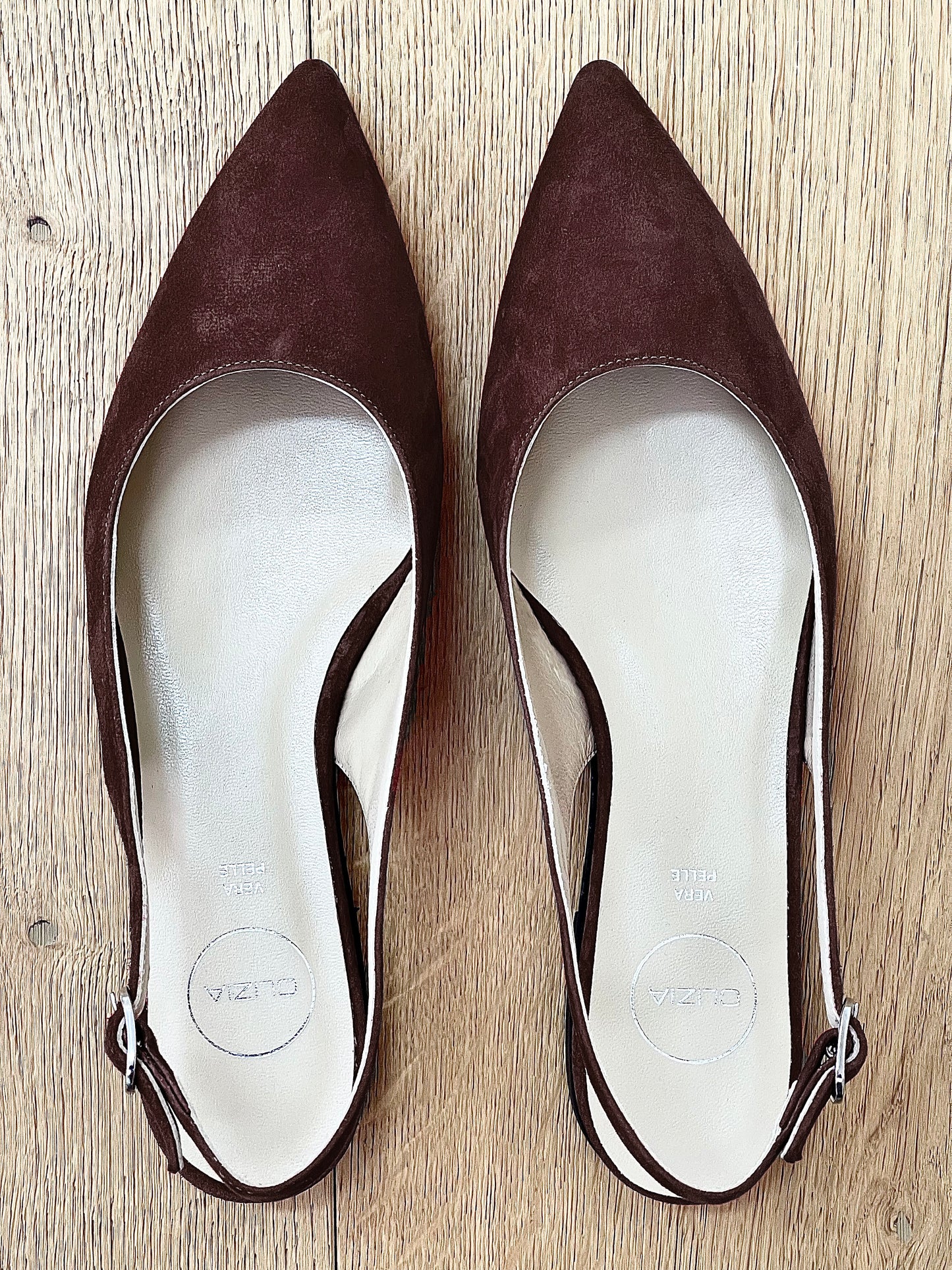 DELIA BROWN SUEDE