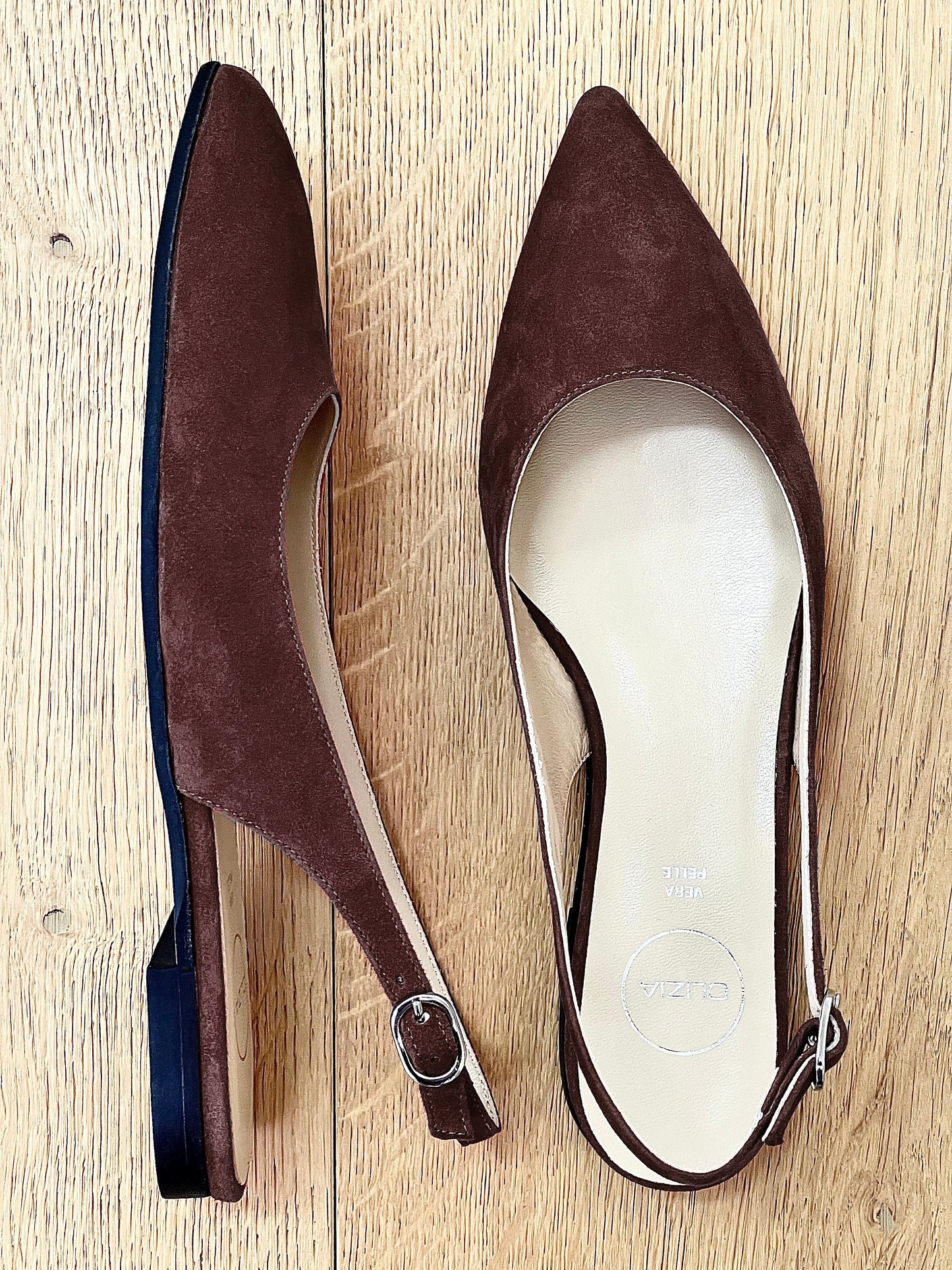 DELIA BROWN SUEDE