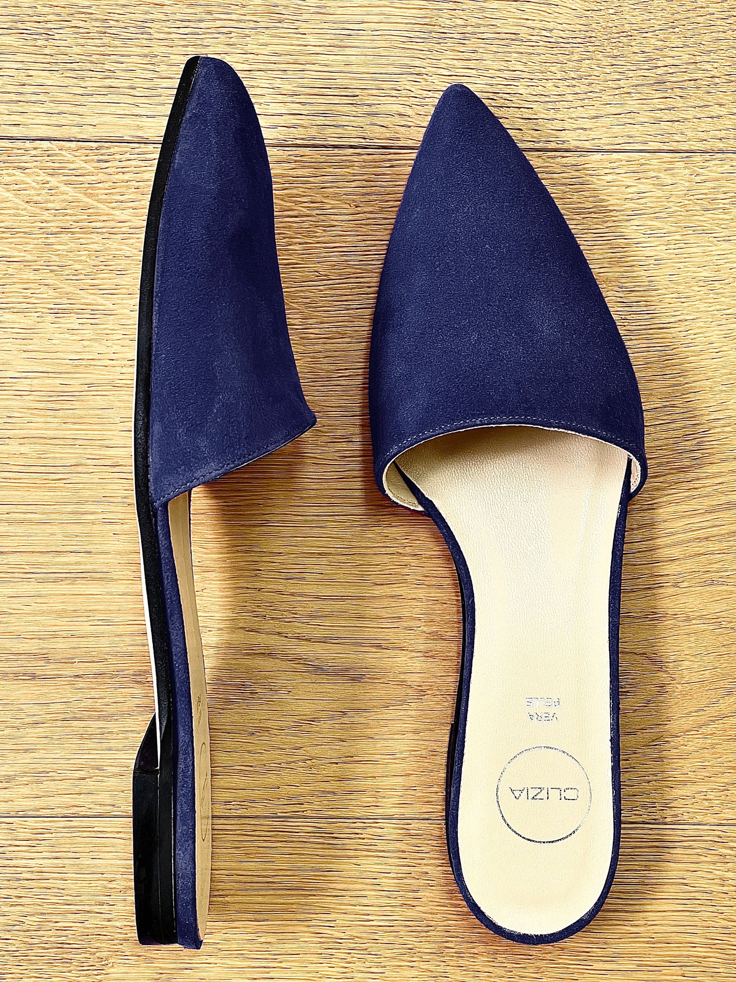 AINETT BLUE SUEDE