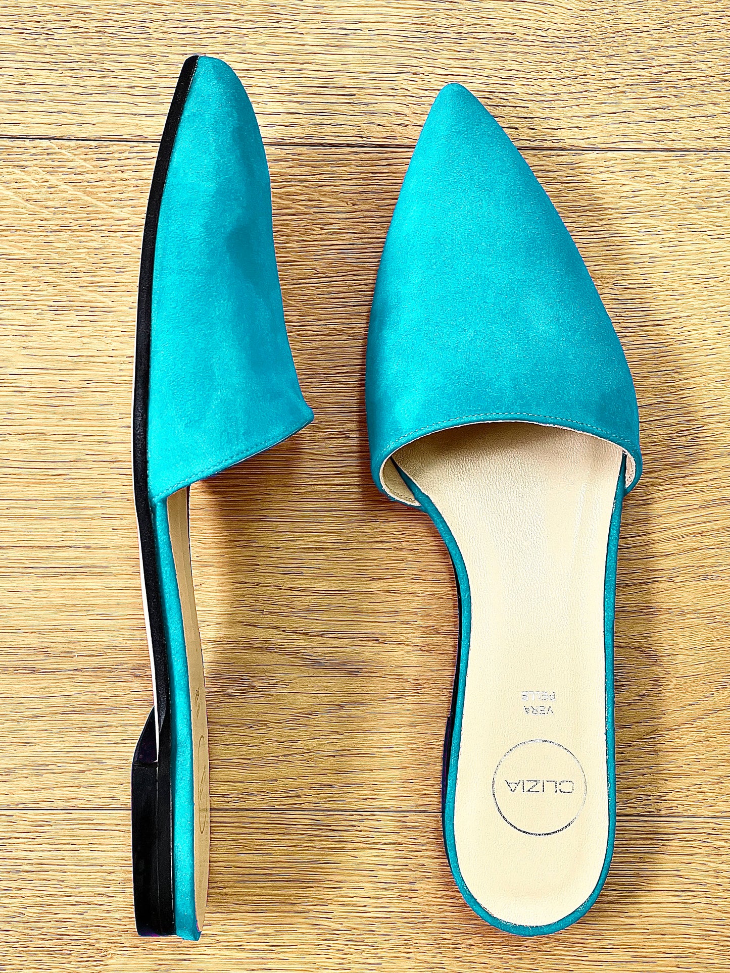 AINETT TURQUOISE SUEDE