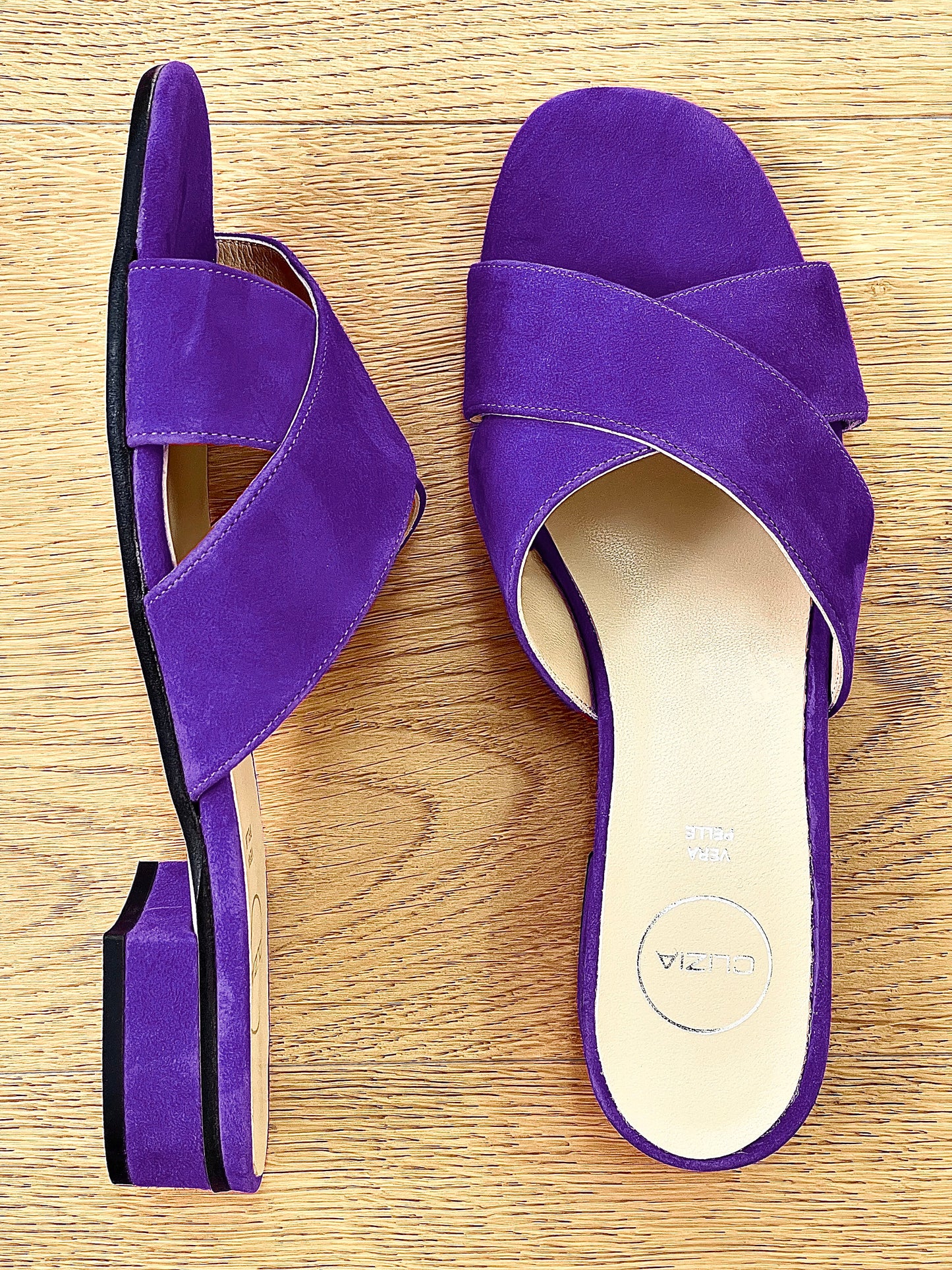 URIEL PURPLE SUEDE
