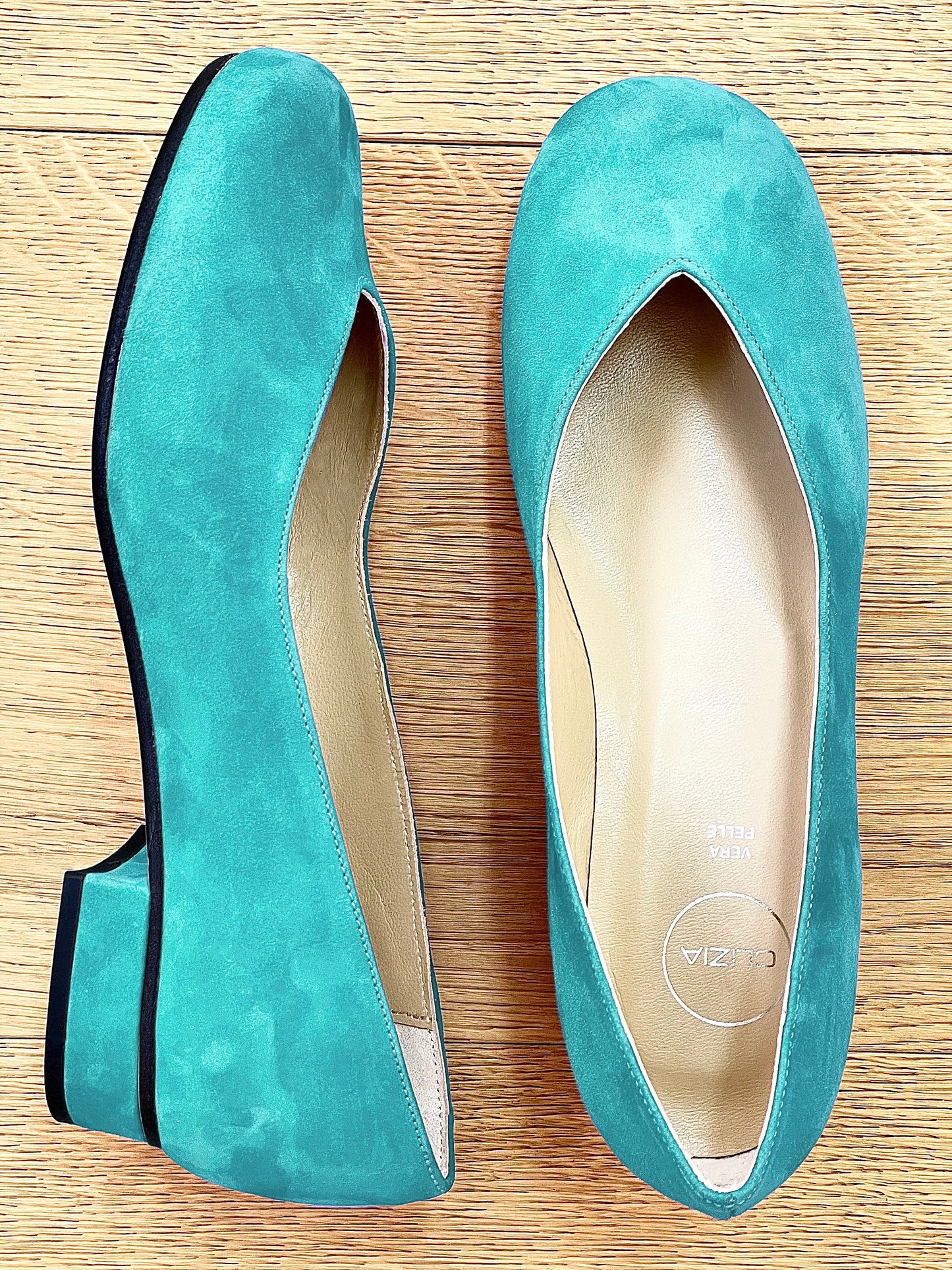 ANJA TURQUOISE SUEDE