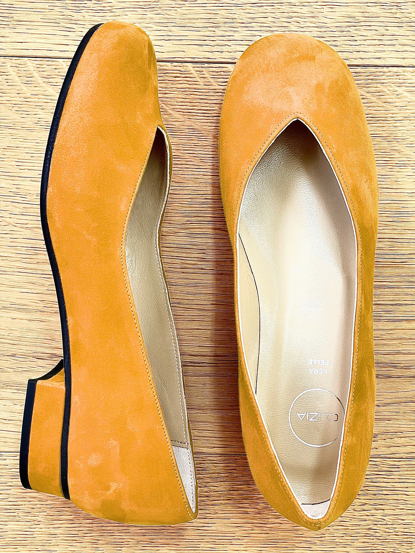 ANJA YELLOW SUEDE