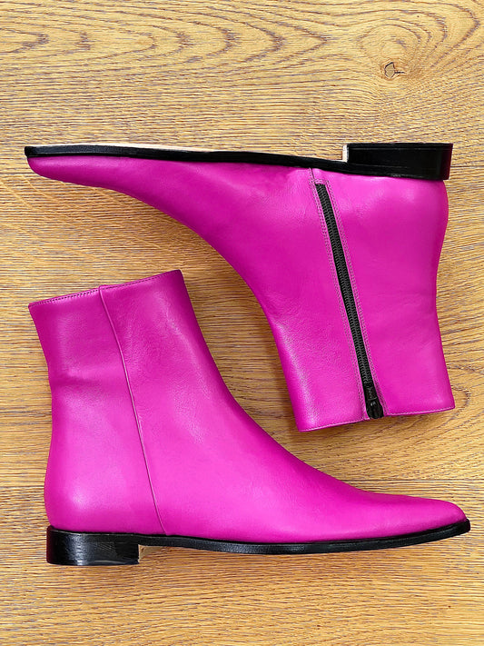 ANDERS FUCHSIA LEATHER