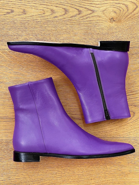 ANDERS PURPLE LEATHER