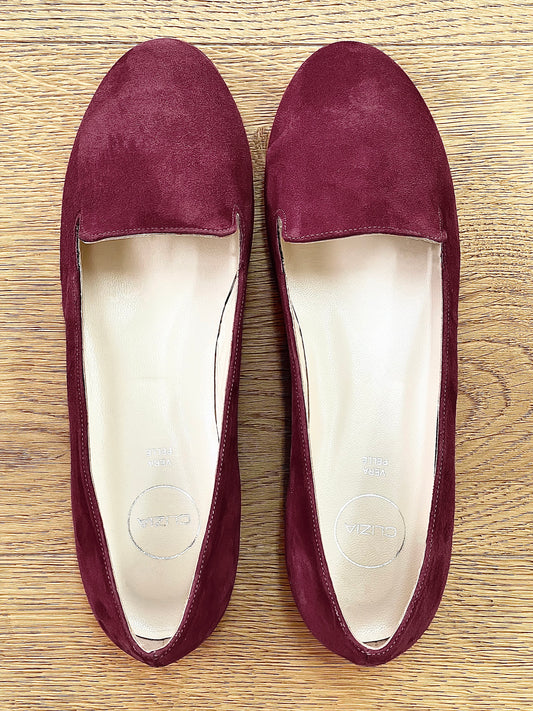 BURGUNDY SUEDE DOLORES