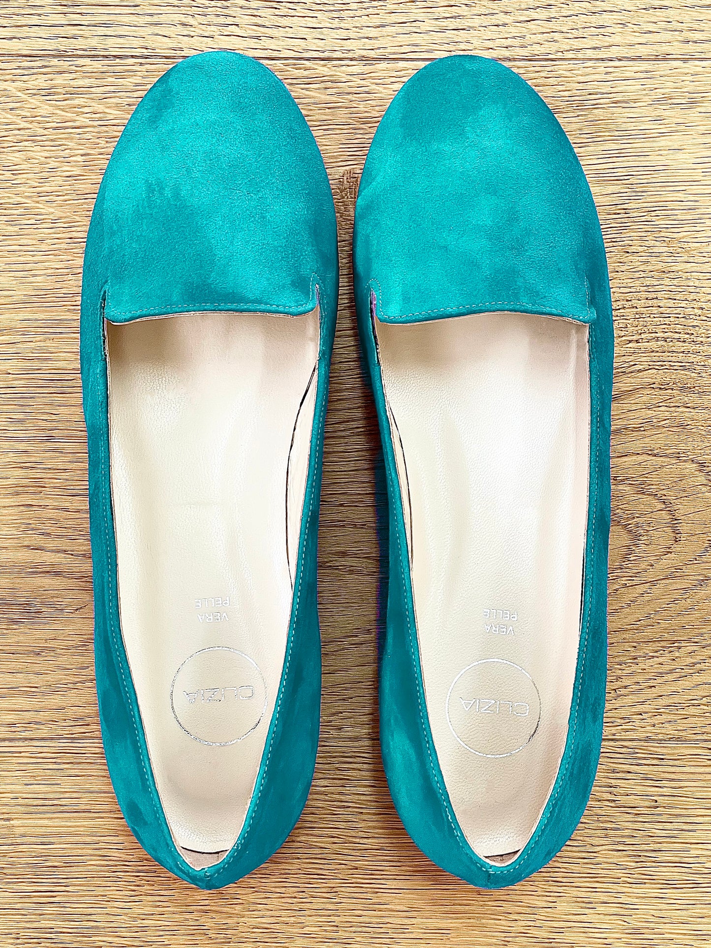 TURQUOISE SUEDE DOLORES