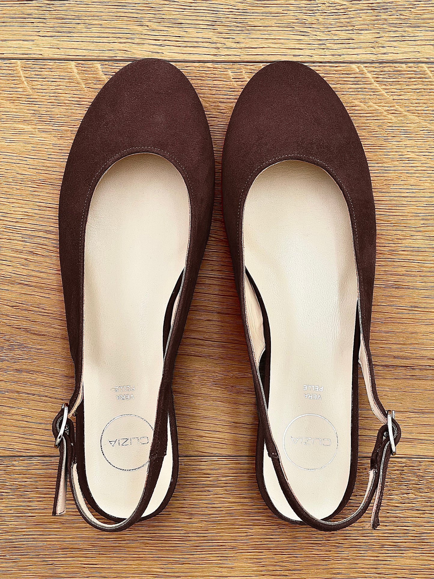 MAGGIE BROWN SUEDE