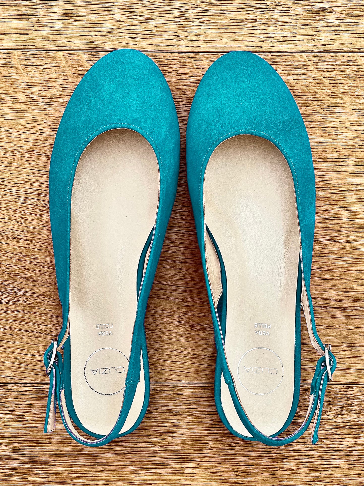 MAGGIE TURQUOISE SUEDE