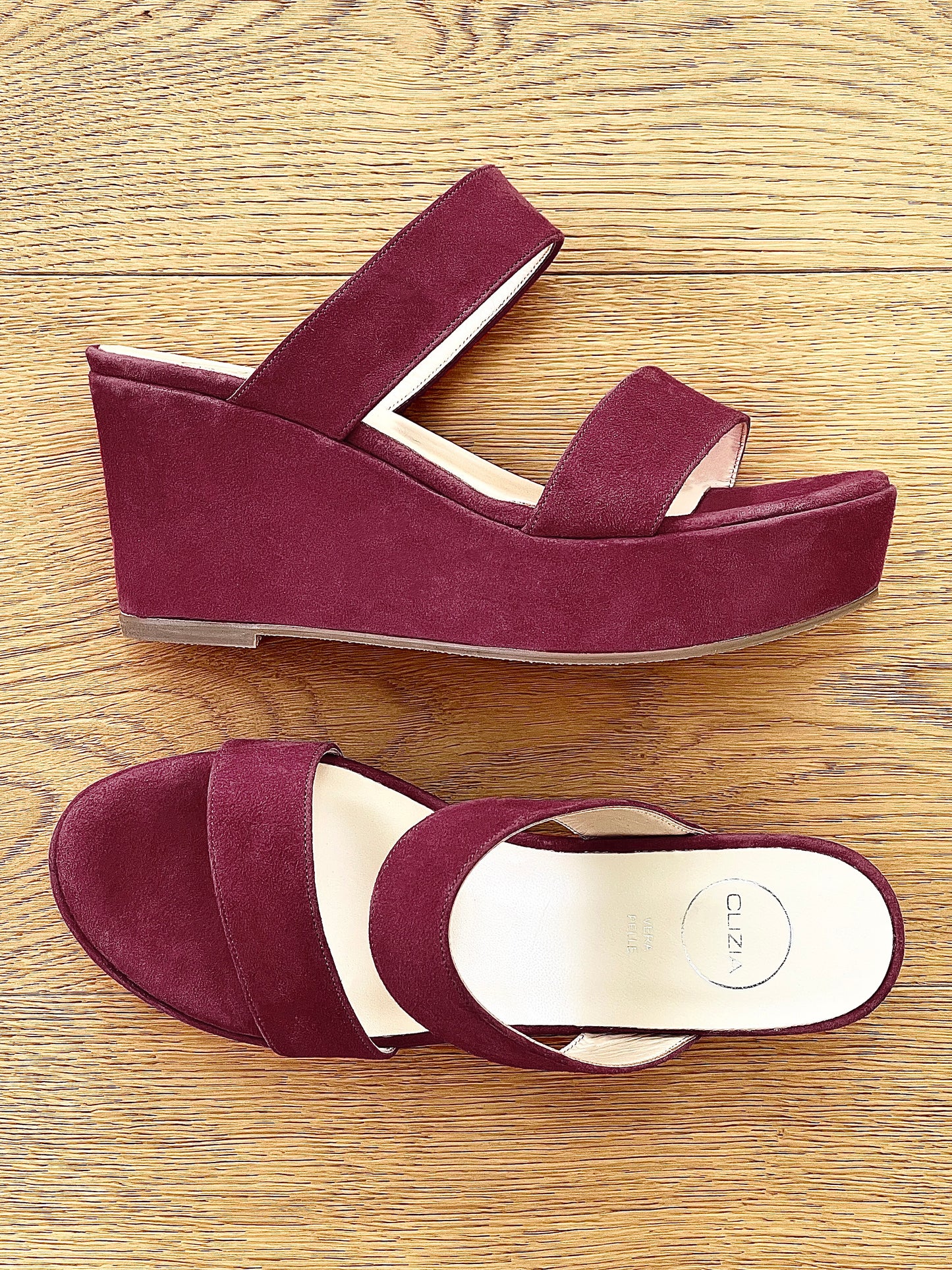 GAL BURGUNDY SUEDE