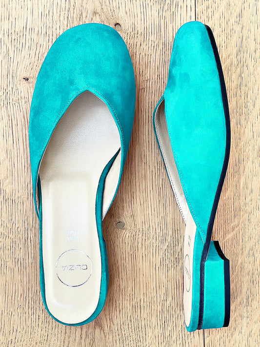 SULLY TURQUOISE SUEDE