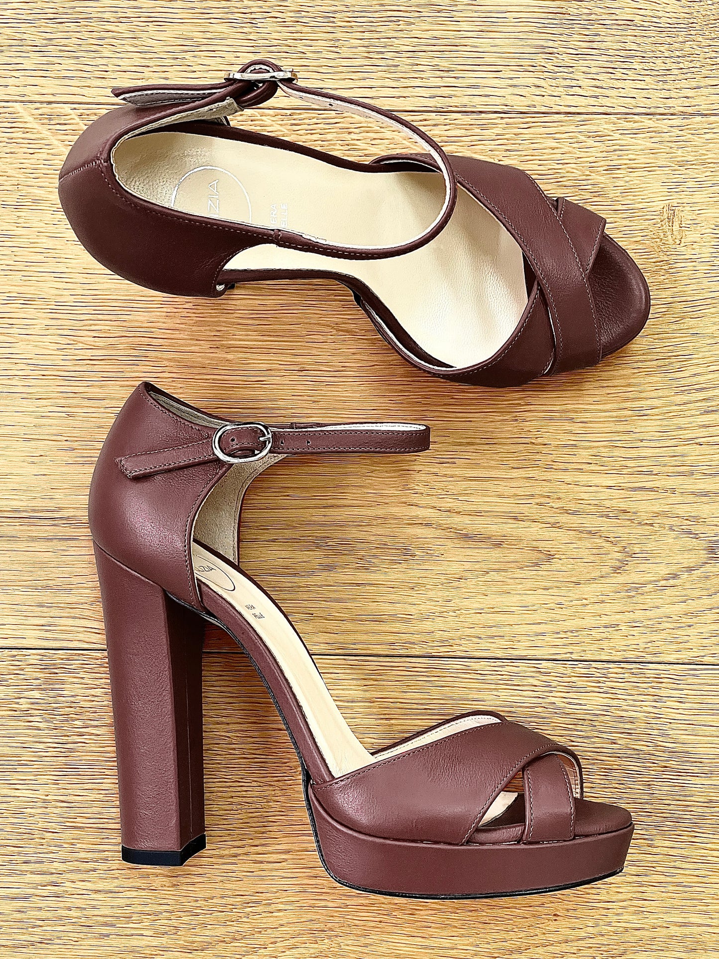 BRAIS BROWN LEATHER