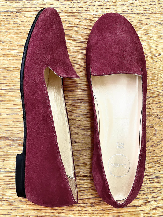 BURGUNDY SUEDE DOLORES