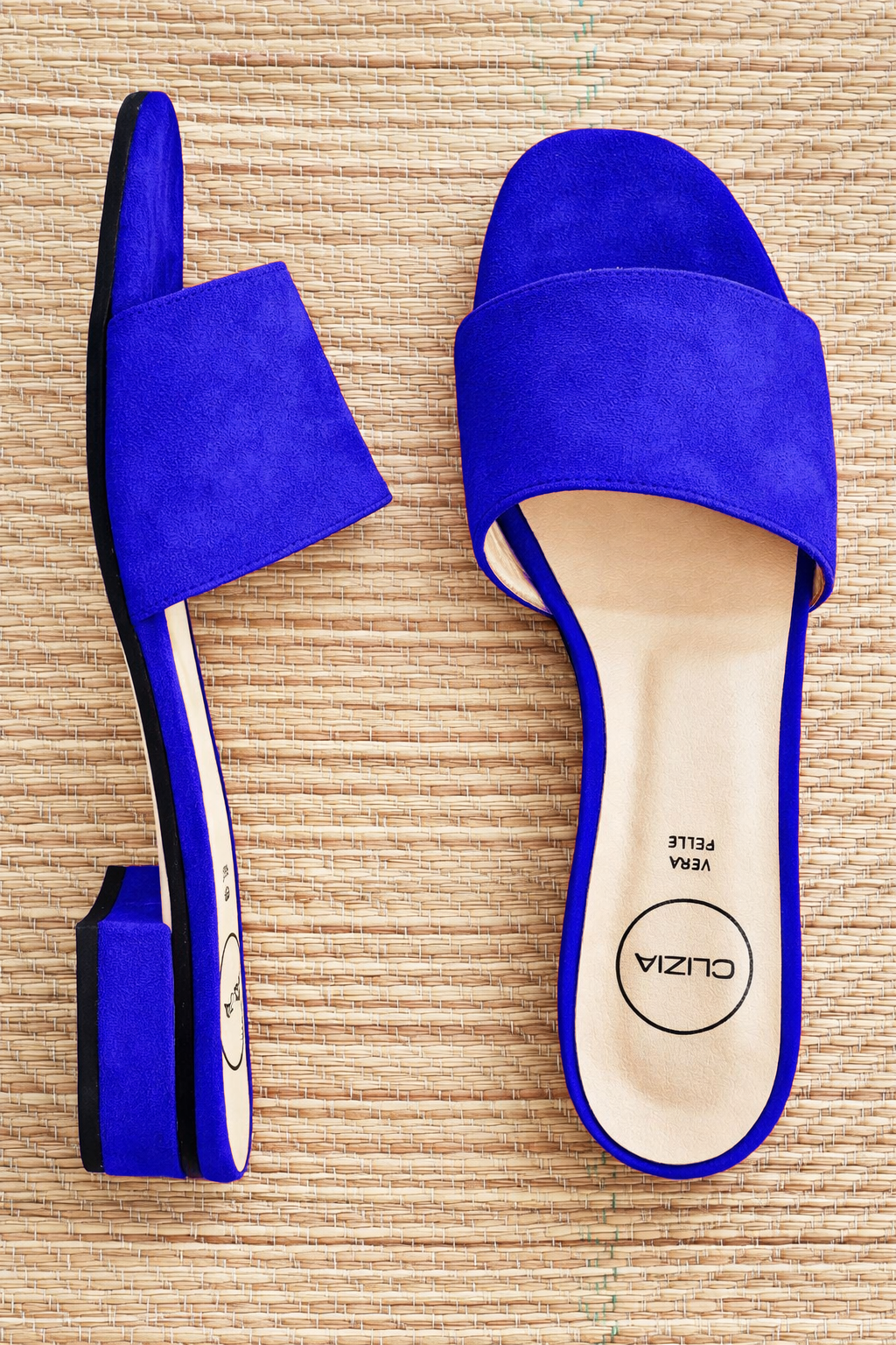 MANHATTAN BLUE SUEDE