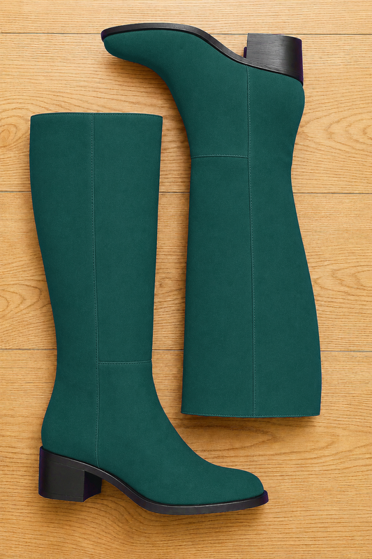 SVEN BOTTLE-COLORED SUEDE