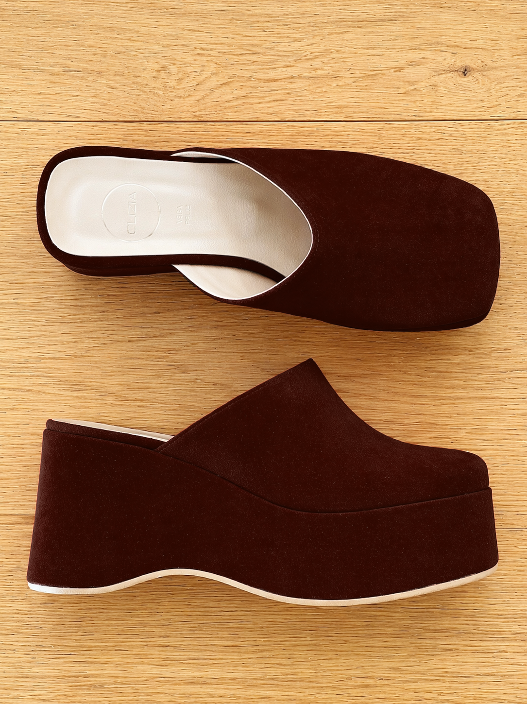 BROWN SUEDE ZAC