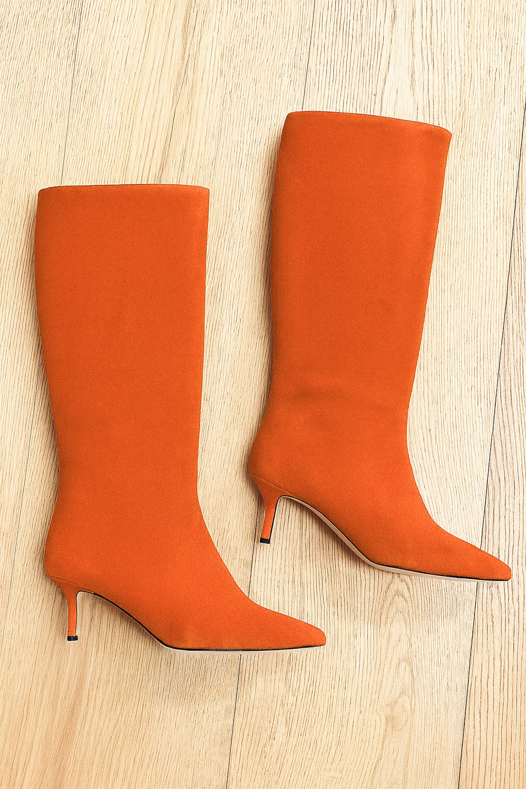 MELISSA ORANGE SUEDE