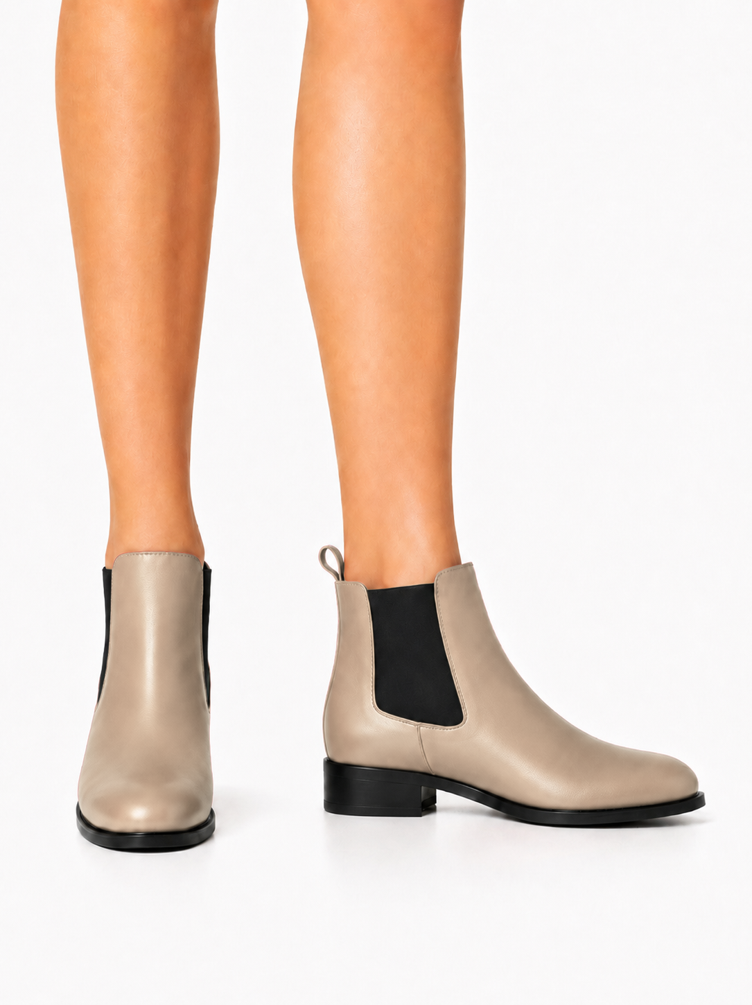 FRANK TAUPE LEATHER