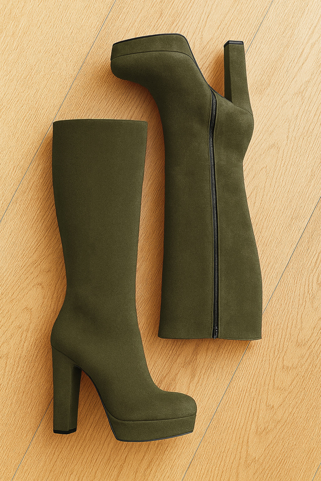 SAVANNAH KHAKI SUEDE