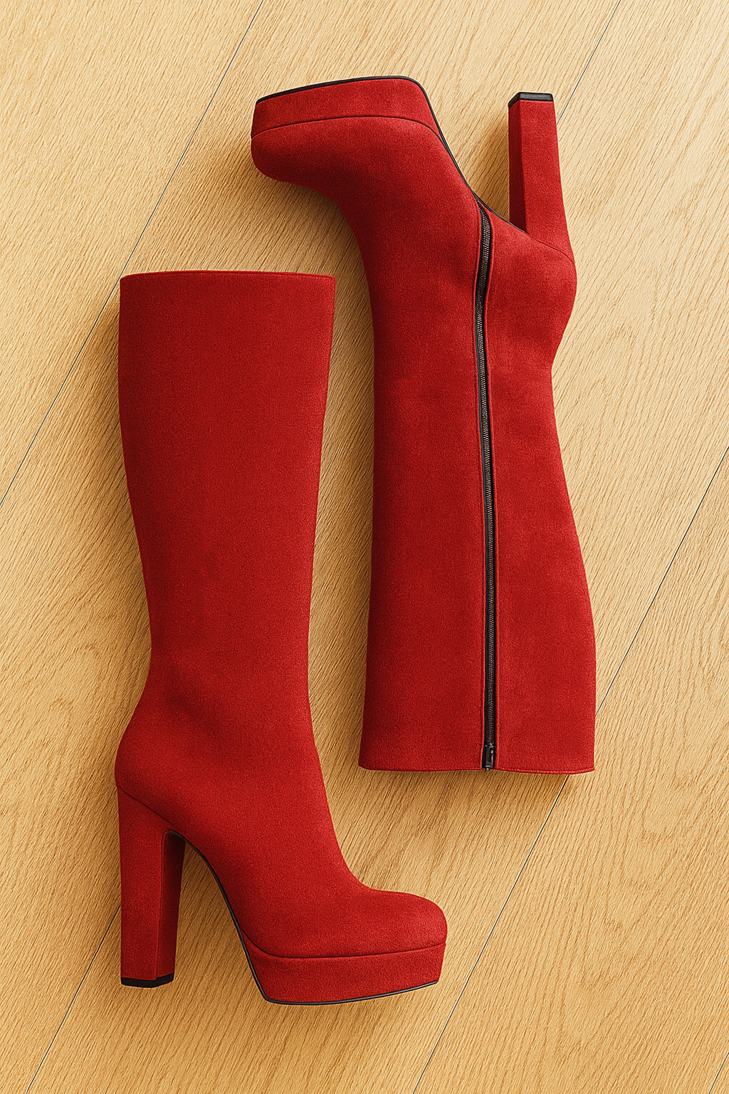 SAVANNAH RED SUEDE