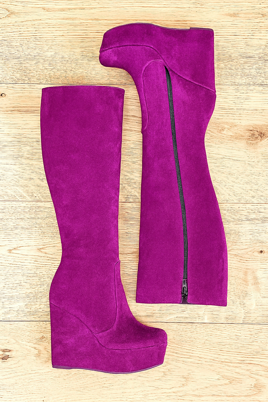SAM SUEDE FUCHSIA