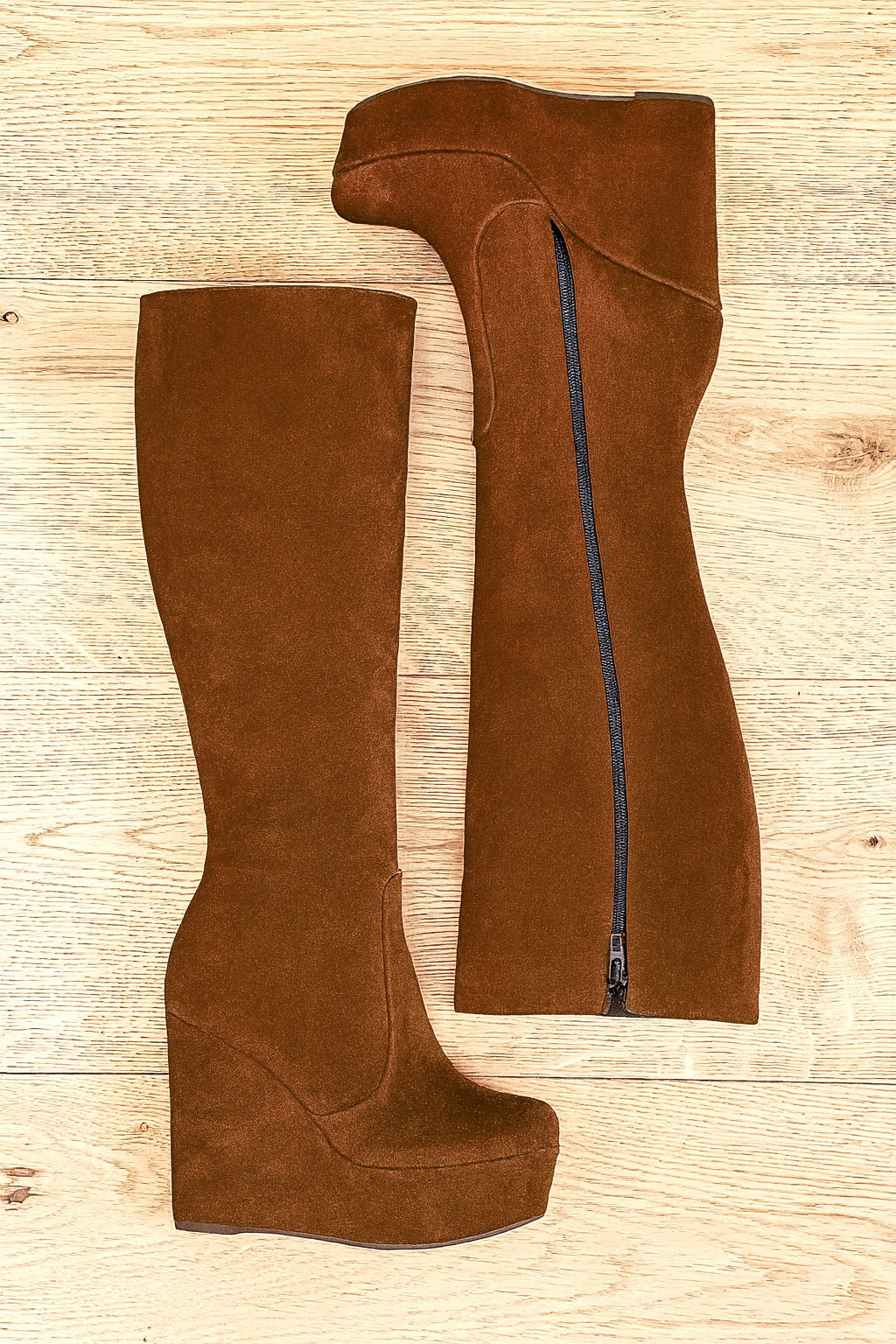 COGNAC SUEDE SAM