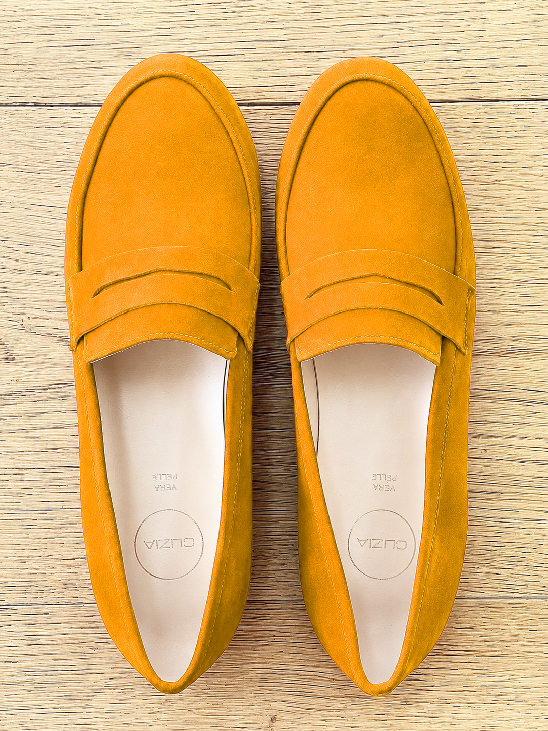 SHIA OCHRE SUEDE