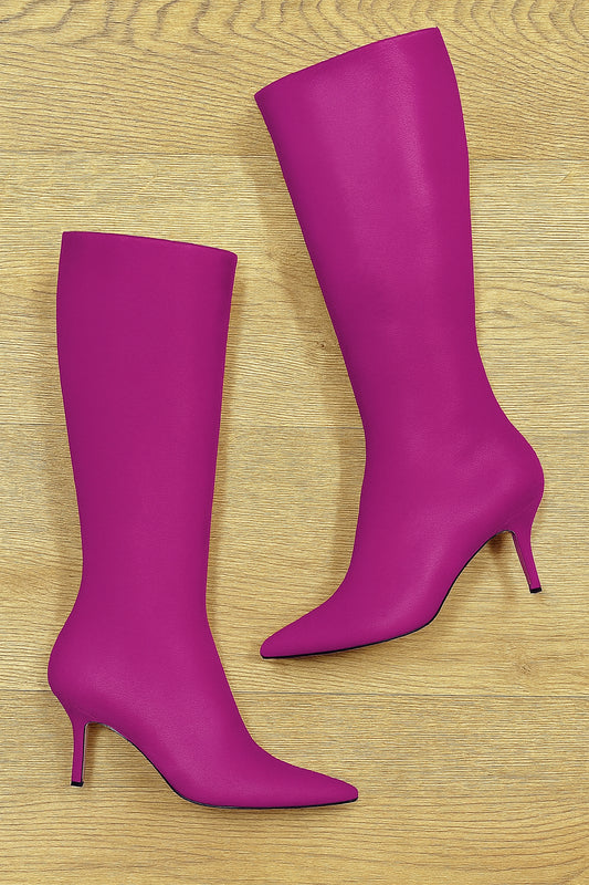 ORION LEATHER FUCHSIA