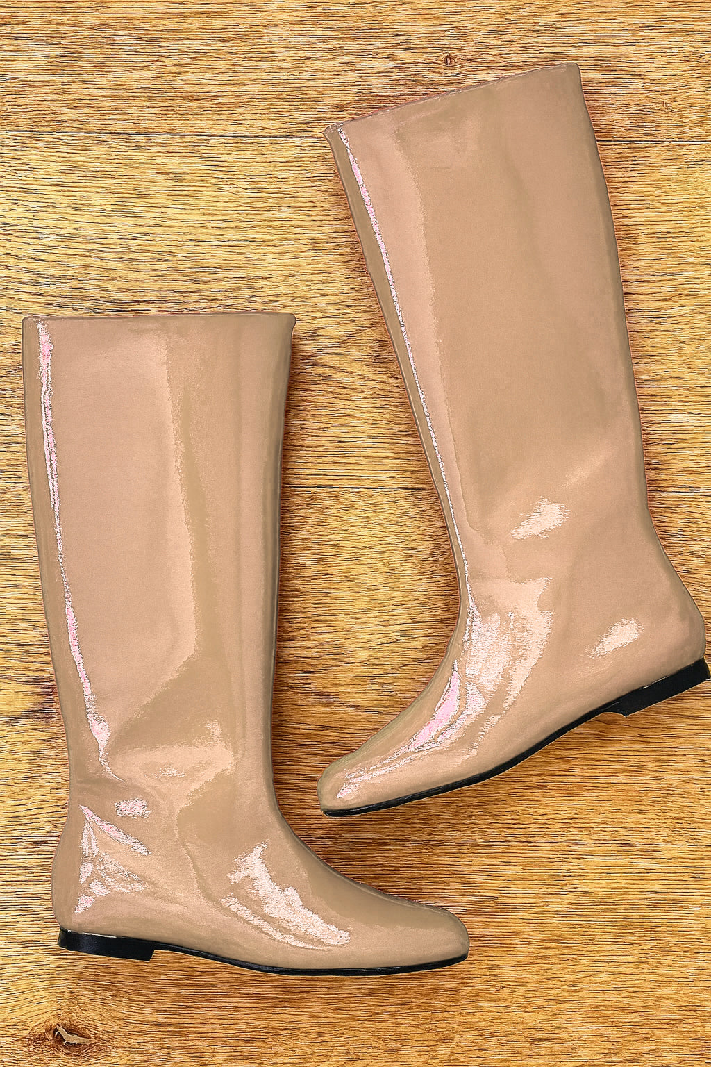 CINDY BEIGE PATENT LEATHER