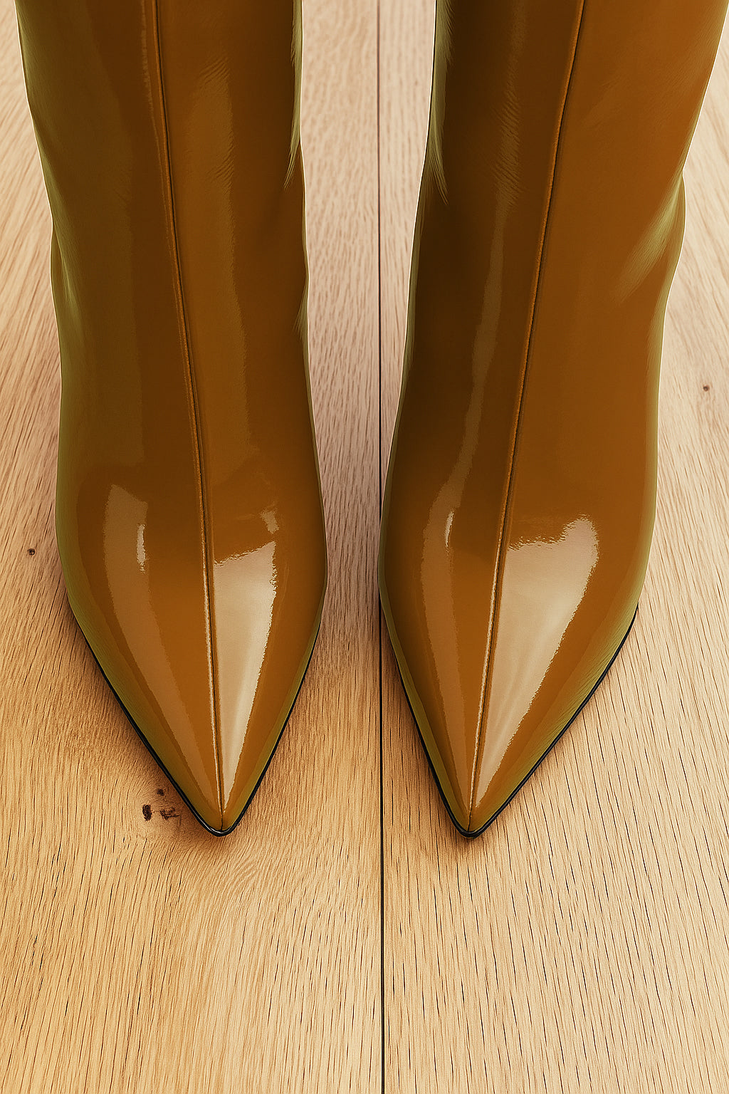 JUANA COGNAC PATENT LEATHER