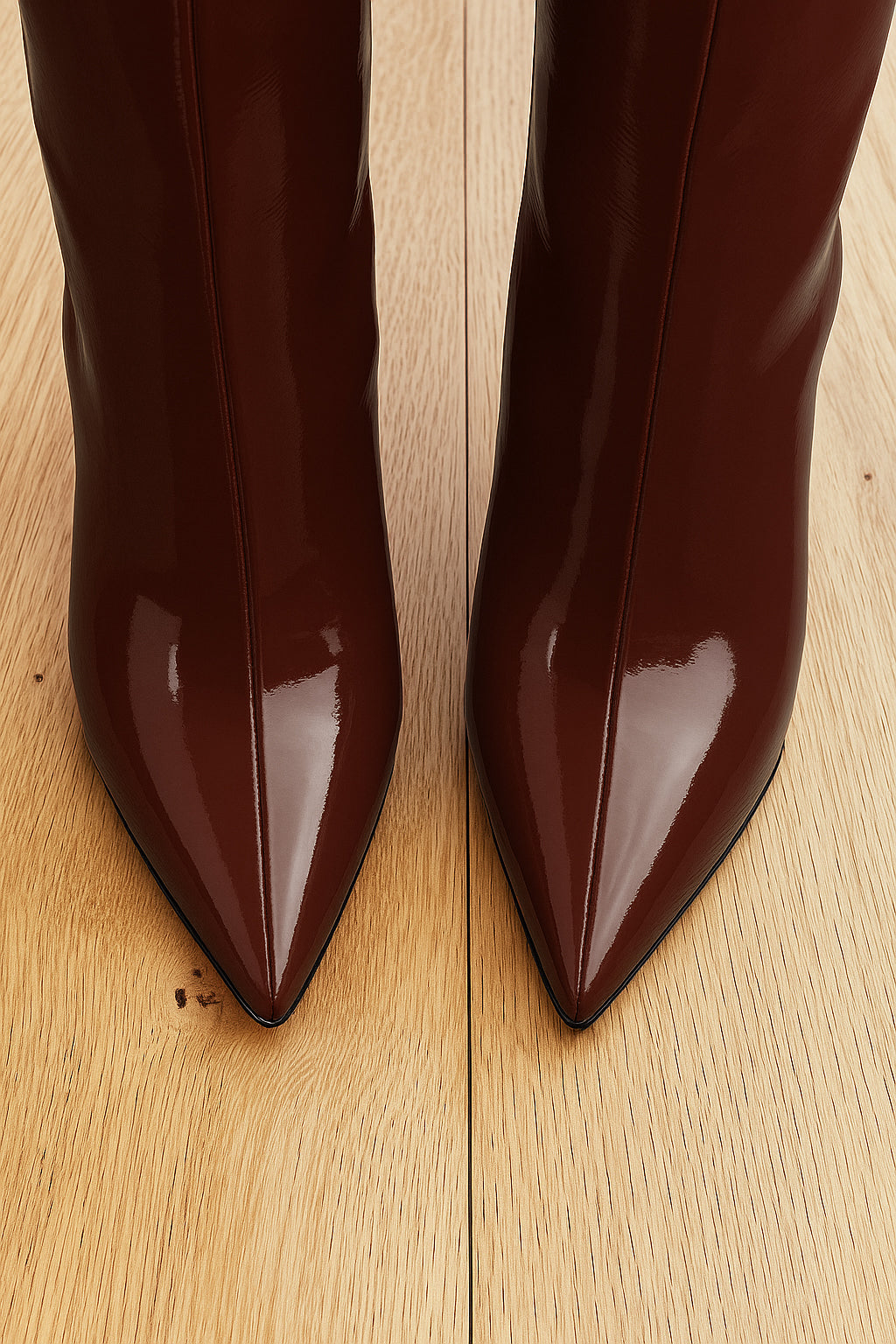JUANA BROWN PATENT LEATHER