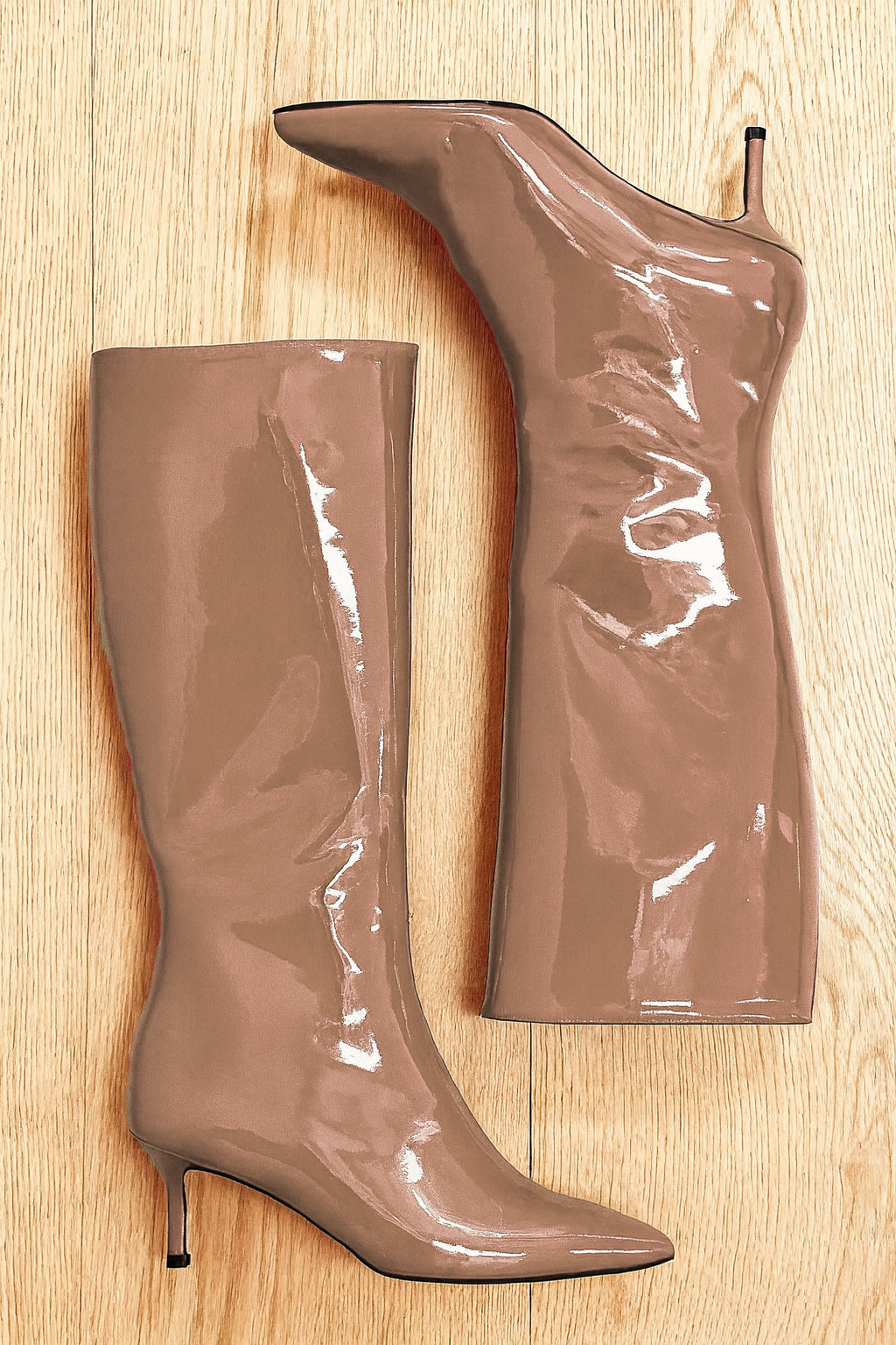 MELISSA NUDE PATENT LEATHER