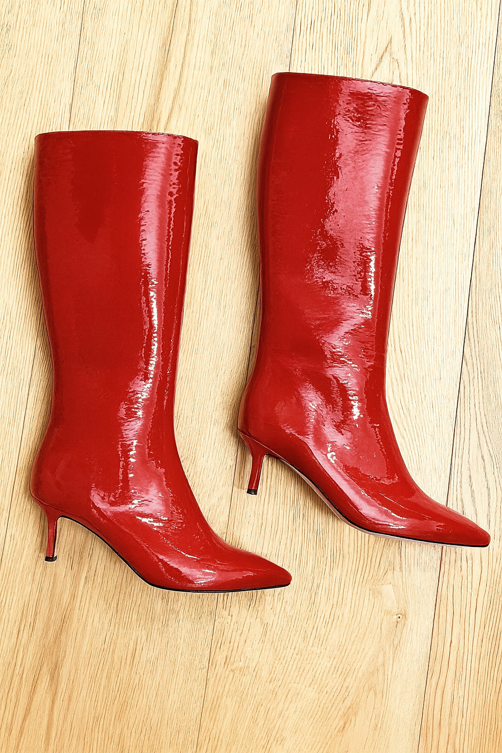 MELISSA RED PATENT LEATHER