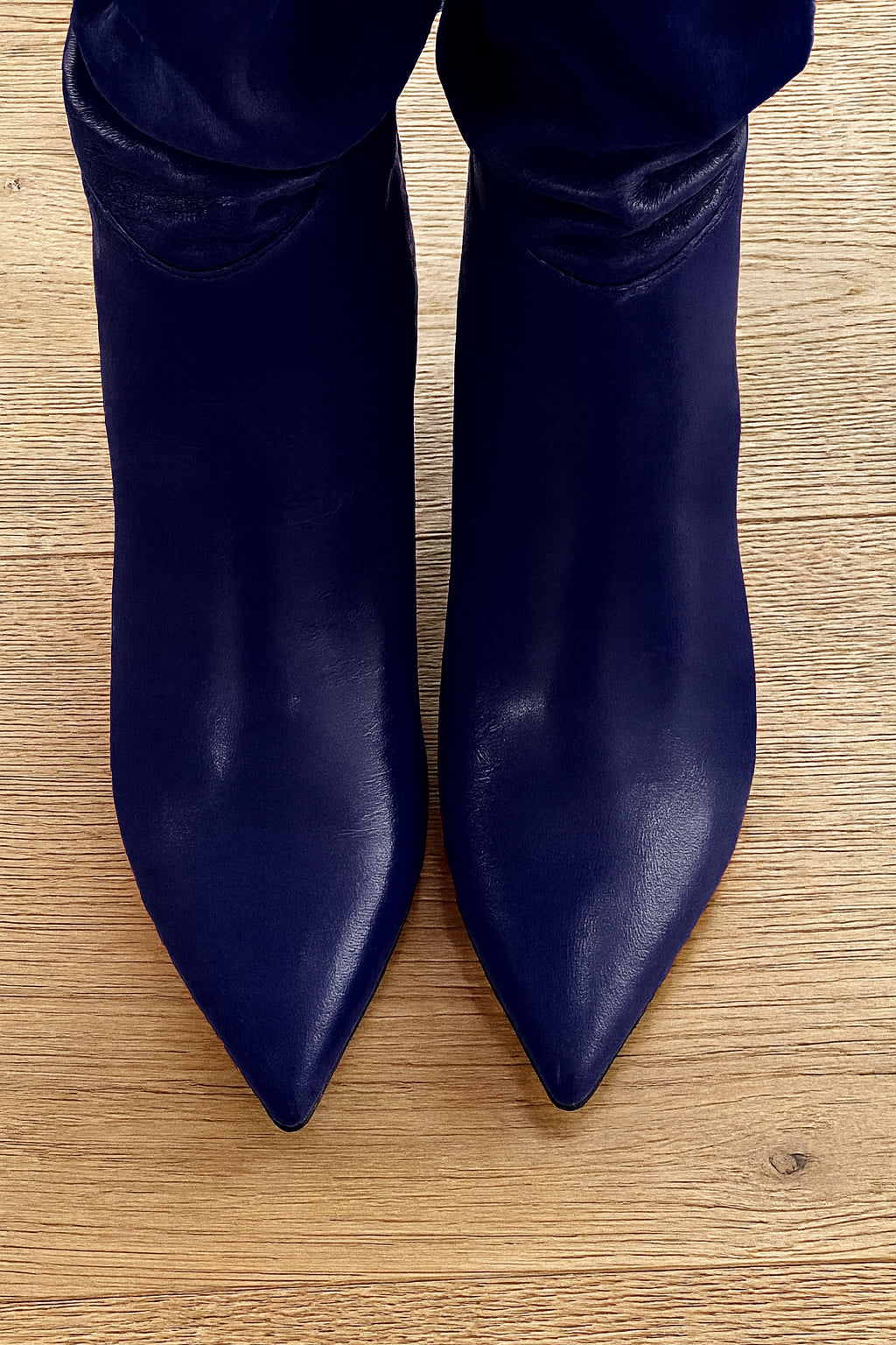 NENA BLUE LEATHER