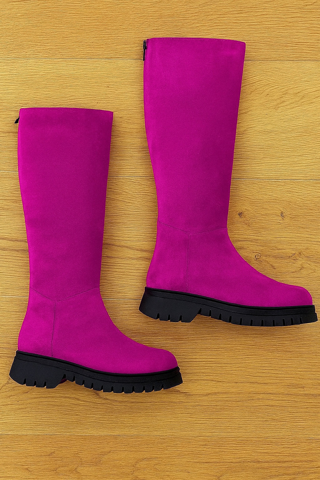 FUCHSIA SUEDE SELVA