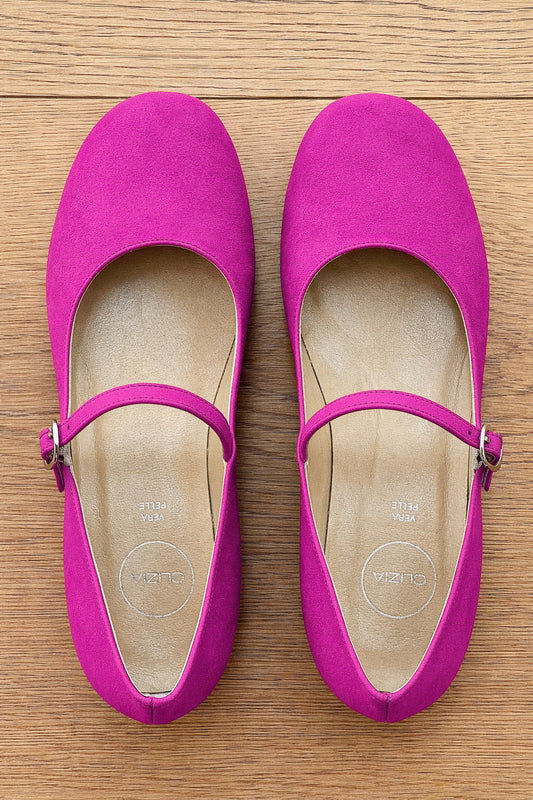 ZELIA FUCHSIA SUEDE
