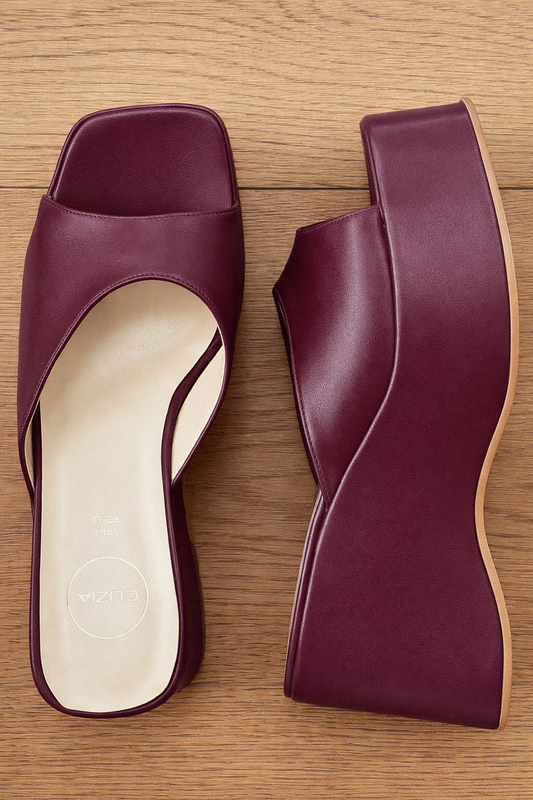YUNA BORDEAUX LEATHER